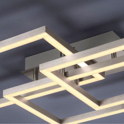 Leuchten Direkt 16431-55 - Candelabro integrado RGB LED com regulação MAXI LED/27W/230V + controlo remoto