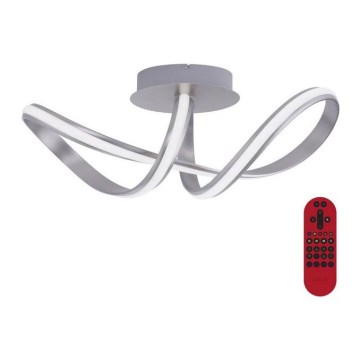 Leuchten Direkt 18431-55 - Iluminação de teto LED RGB com regulação MELINDA LED/28W/230V
