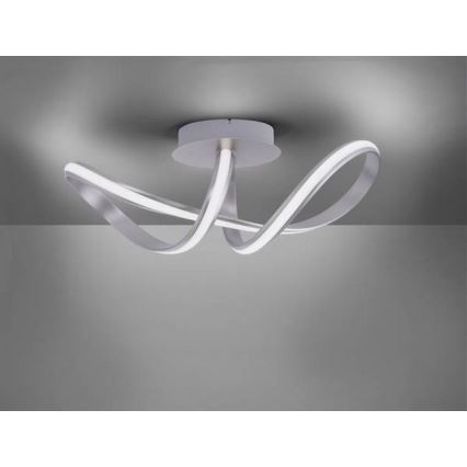 Leuchten Direkt 18431-55 - Iluminação de teto LED RGB com regulação MELINDA LED/28W/230V