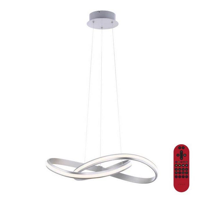 Leuchten Direkt 18432-55 - Candelabro suspenso LED RGB com regulação MELINDA LED/28W/230V