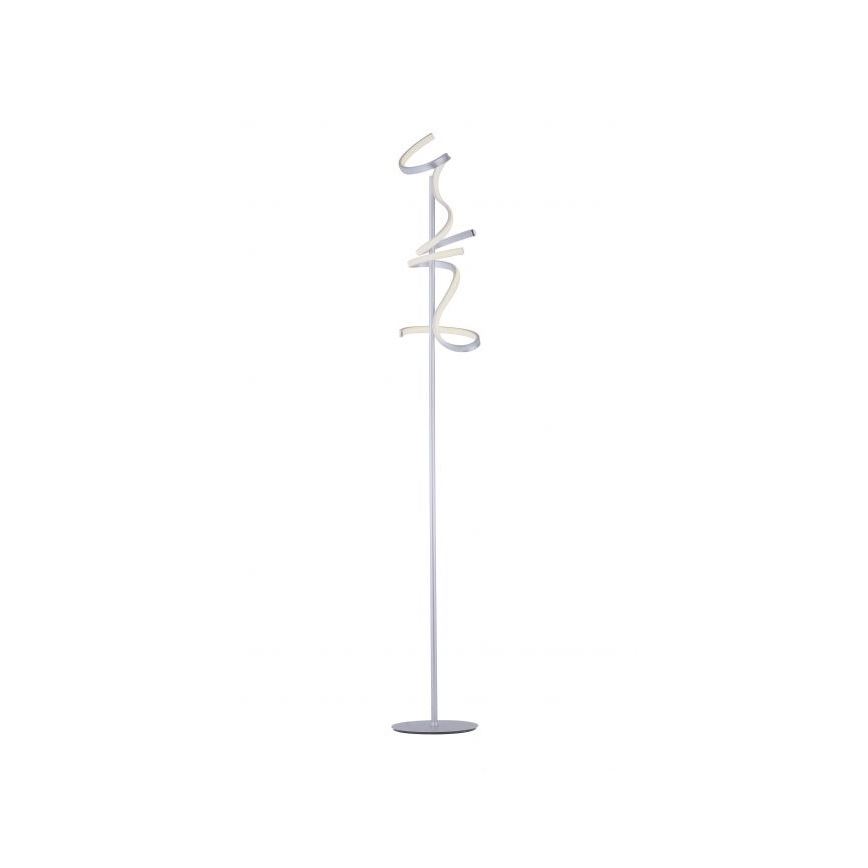 Leuchten Direkt 19031-21 - Candeeiro de chão LED com regulação CURLS LED/20W/230V