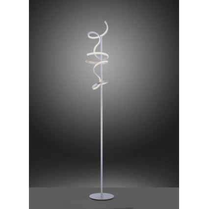 Leuchten Direkt 19031-21 - Candeeiro de chão LED com regulação CURLS LED/20W/230V