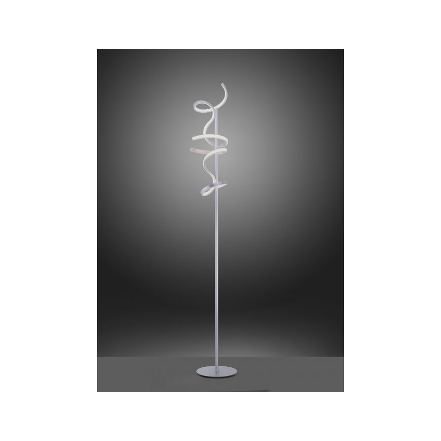 Leuchten Direkt 19031-21 - Candeeiro de chão LED com regulação CURLS LED/20W/230V