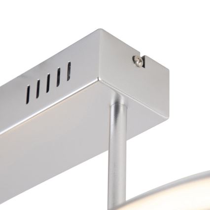 Leuchten Direkt 19032-21 - Candelabro montado à superfície LED com regulação CURLS LED/25,8W/230V