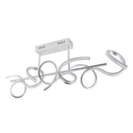 Leuchten Direkt 19032-21 - Candelabro montado à superfície LED com regulação CURLS LED/25,8W/230V