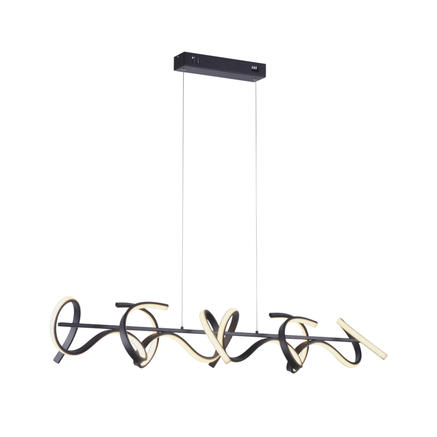 Leuchten Direkt 19033-18 - Candelabro num fio fosco LED CURLS 4xLED/10,2W/230V