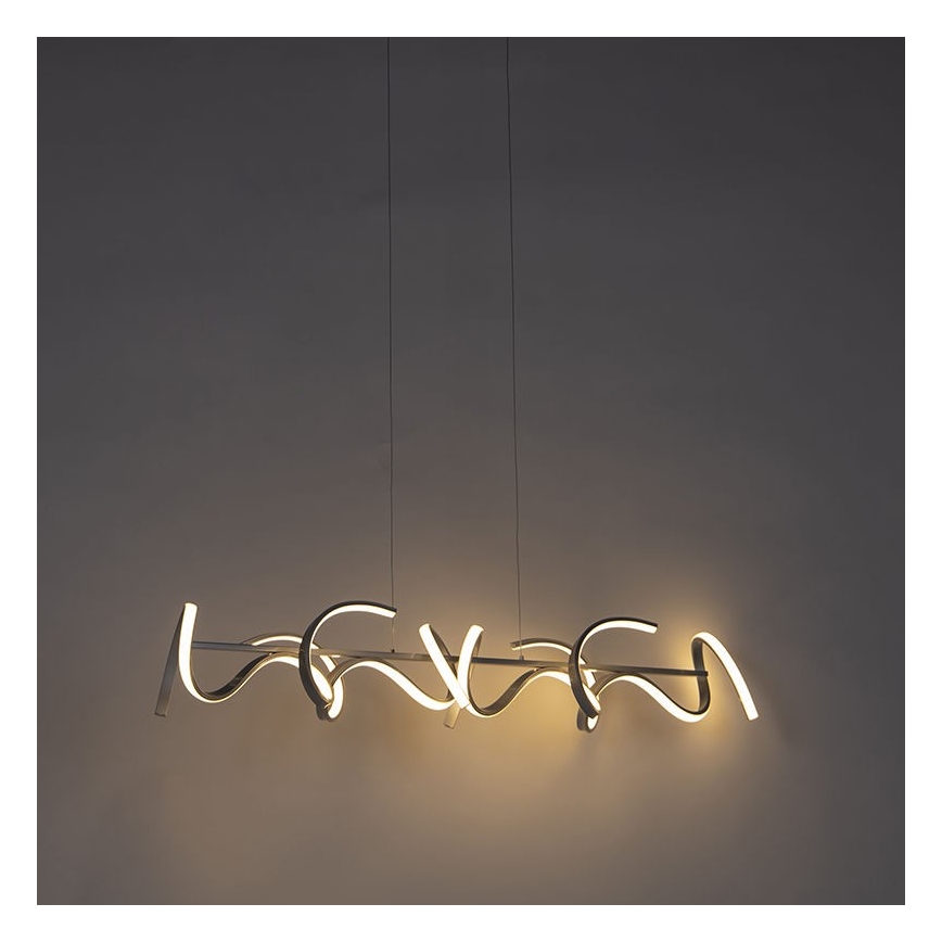 Leuchten Direkt 19033-21 - Candelabro suspenso LED com regulação CURLS LED/40,8W/230V