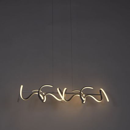 Leuchten Direkt 19033-21 - Candelabro suspenso LED com regulação CURLS LED/40,8W/230V