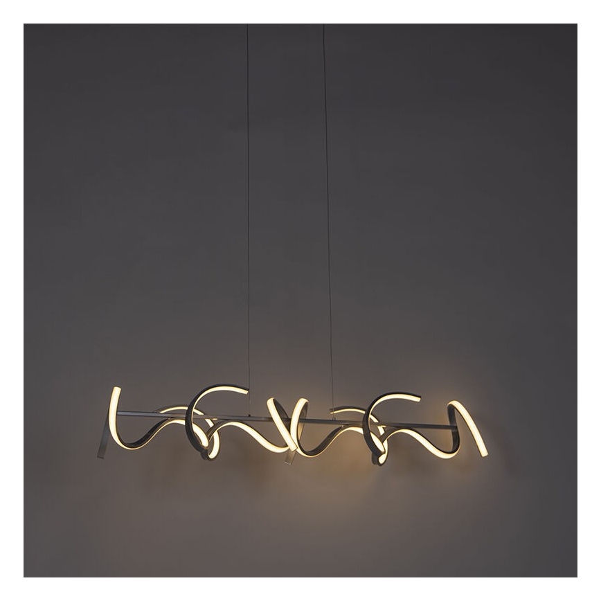 Leuchten Direkt 19033-21 - Candelabro suspenso LED com regulação CURLS LED/40,8W/230V