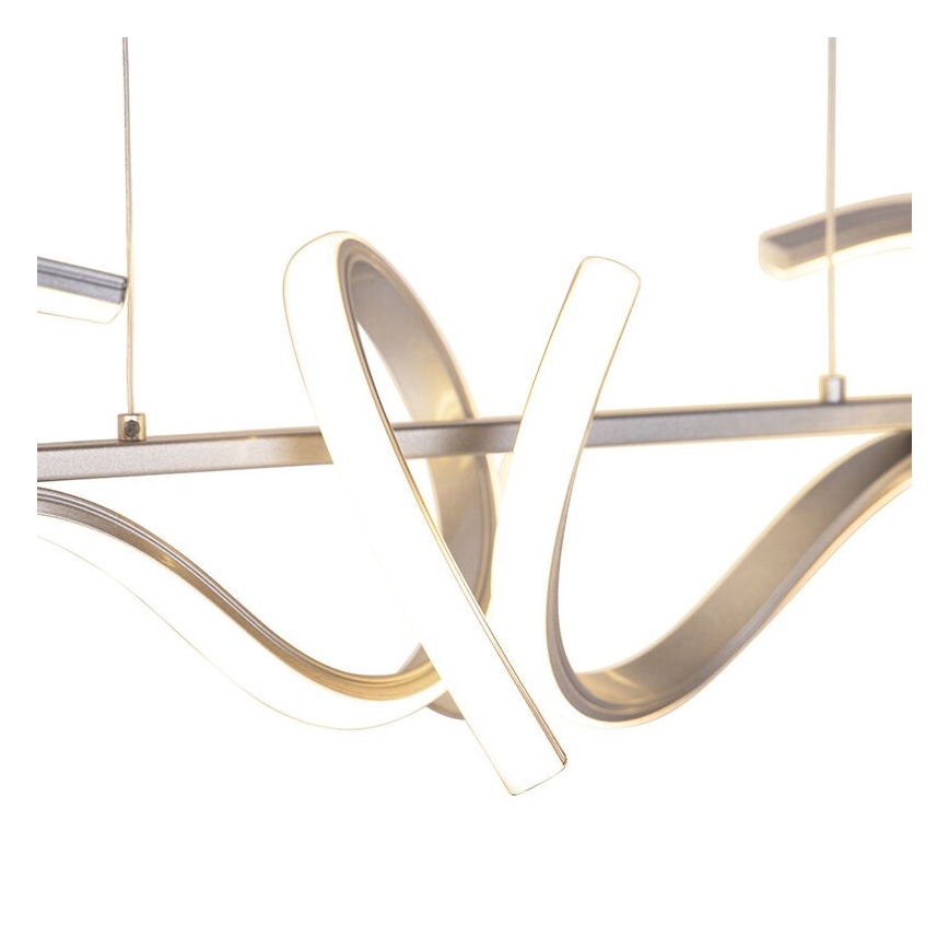 Leuchten Direkt 19033-21 - Candelabro suspenso LED com regulação CURLS LED/40,8W/230V