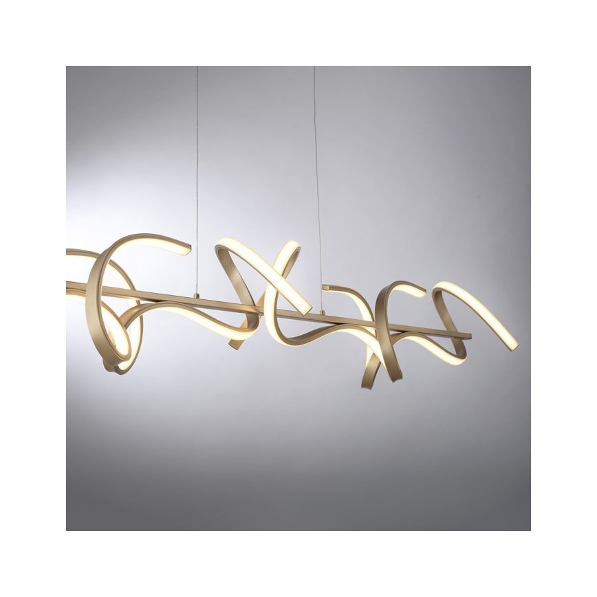 Leuchten Direkt 19033-60 - Candelabro suspenso LED com regulação CURLS LED/40,8W/230V