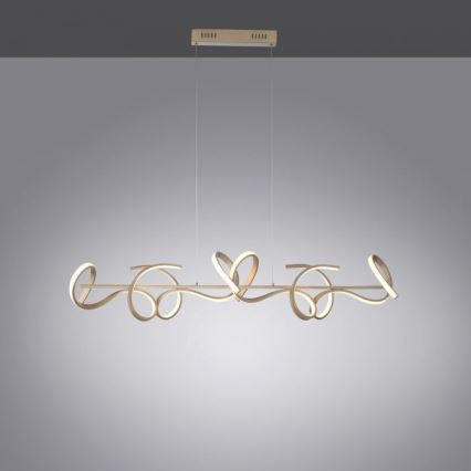 Leuchten Direkt 19033-60 - Candelabro suspenso LED com regulação CURLS LED/40,8W/230V