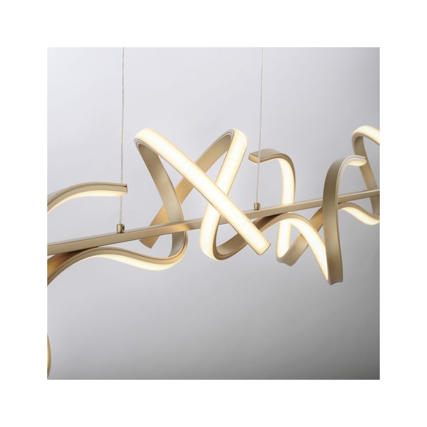 Leuchten Direkt 19033-60 - Candelabro suspenso LED com regulação CURLS LED/40,8W/230V