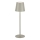 Leuchten Direkt 19250-40 - LED Candeeiro de mesa exterior recarregável com regulação EURIA LED/3W/5V IP54 cinzento