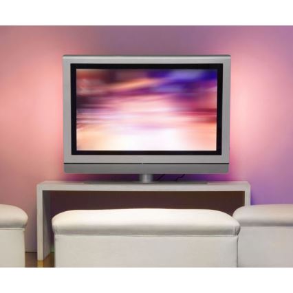 Leuchten Direkt 81215-70-Tira LED RGB com regulação TEANIA 5m LED/19W/12/230V + controlo remoto