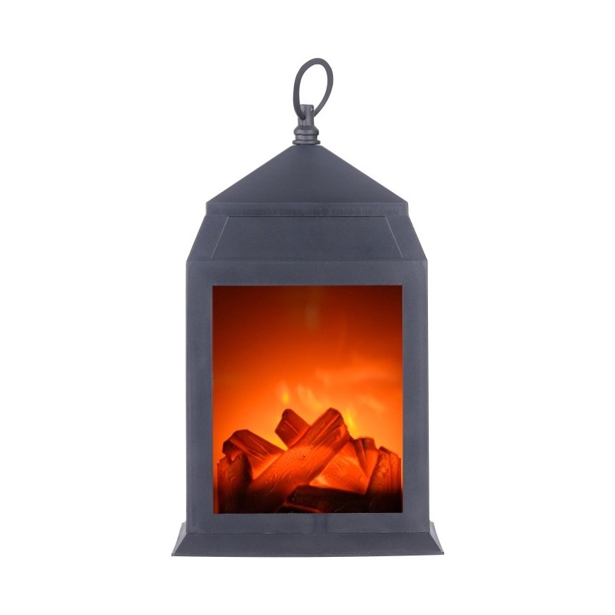 Leuchten Direkt 86220-18 - Lanterna decorativa LED CHIMNEY LED/0,6W/3xAAA