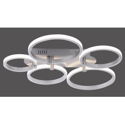 Leuchten Direkt 12112-55 - Candelabro integrado LED JOHANNA 2xLED/11,5W/230V+2xLED/9W+1xLED/7W