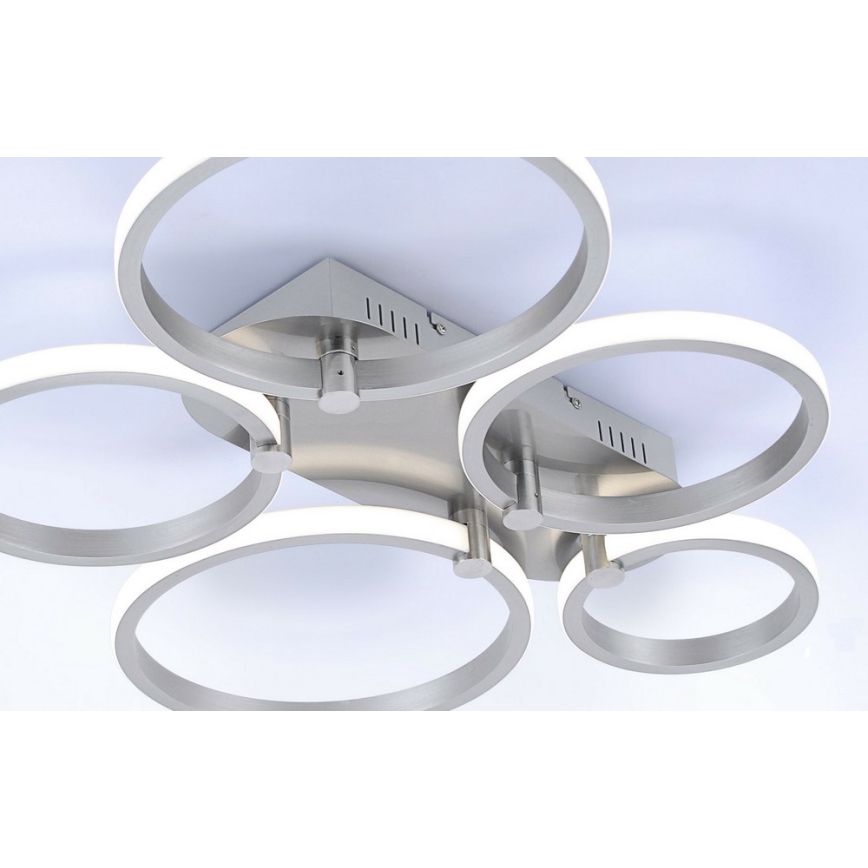 Leuchten Direkt 12112-55 - Candelabro integrado LED JOHANNA 2xLED/11,5W/230V+2xLED/9W+1xLED/7W
