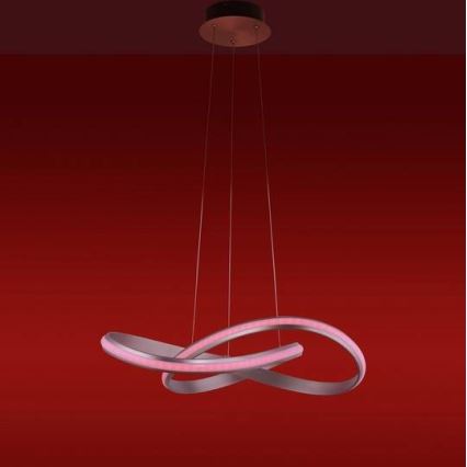 Leuchten Direkt 18432-55 - Candelabro suspenso LED RGB com regulação MELINDA LED/28W/230V