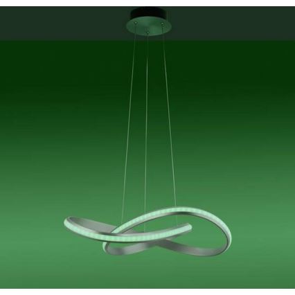 Leuchten Direkt 18432-55 - Candelabro suspenso LED RGB com regulação MELINDA LED/28W/230V
