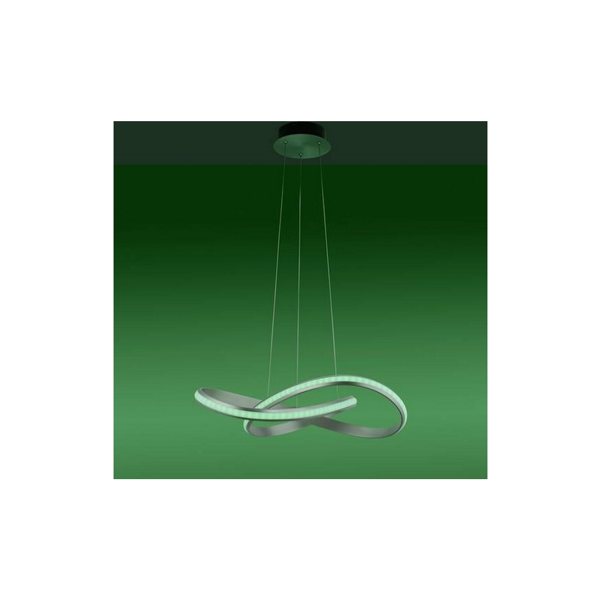 Leuchten Direkt 18432-55 - Candelabro suspenso LED RGB com regulação MELINDA LED/28W/230V