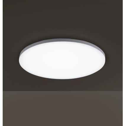 Leuchten Direkt- Iluminação de teto LED RGB com regulação GUSTAV LED/22,1W/230V 2700-5000K + controlo remoto