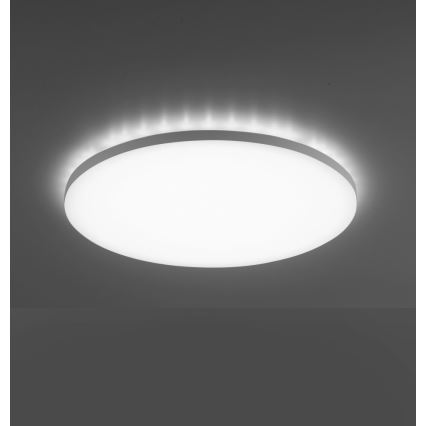 Leuchten Direkt- Iluminação de teto LED RGB com regulação GUSTAV LED/22,1W/230V 2700-5000K + controlo remoto