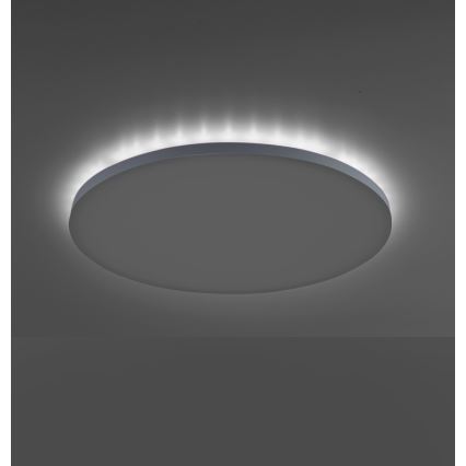 Leuchten Direkt- Iluminação de teto LED RGB com regulação GUSTAV LED/22,1W/230V 2700-5000K + controlo remoto