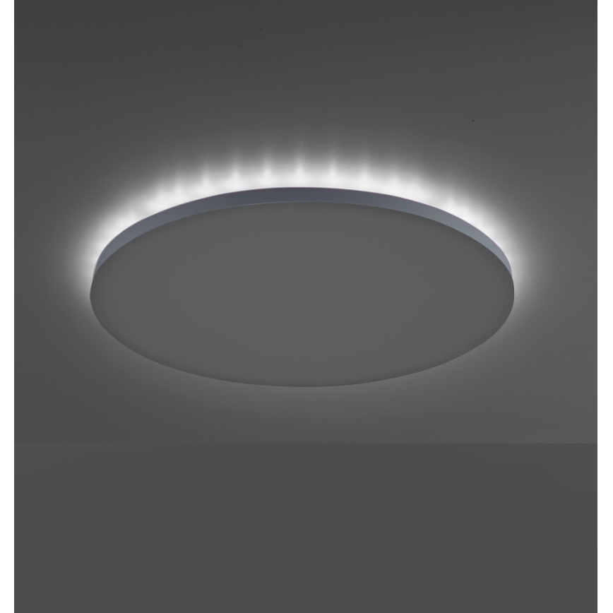 Leuchten Direkt- Iluminação de teto LED RGB com regulação GUSTAV LED/22,1W/230V 2700-5000K + controlo remoto