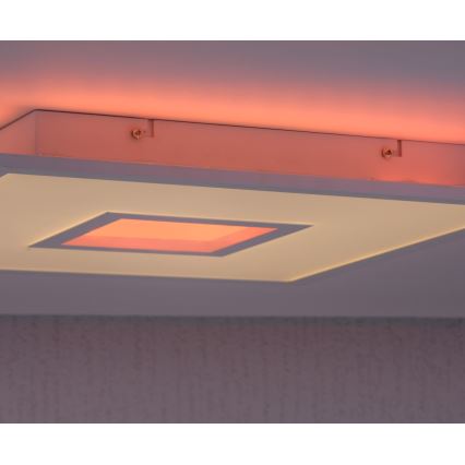 Leuchten Direkt 11645-16 - Iluminação de teto LED RGB com regulação RECESS LED/22,5W/230V + LED/5W + comando