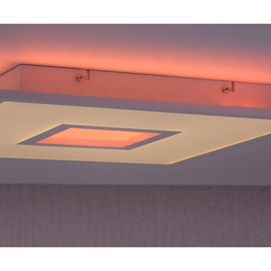 Leuchten Direkt 11645-16 - Iluminação de teto LED RGB com regulação RECESS LED/22,5W/230V + LED/5W + comando