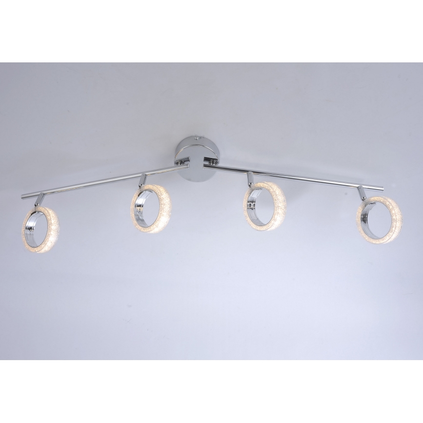 Leuchten Direkt L10504-17 - Foco LED ANGELO 4xLED/3,5W/230V