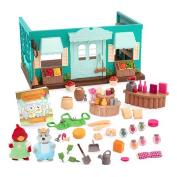 Li'l Woodzeez - Conjunto de brinquedos da mercearia