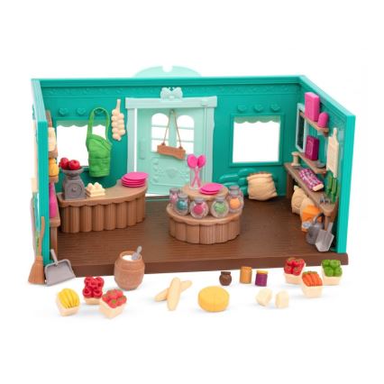 Li'l Woodzeez - Conjunto de brinquedos da mercearia