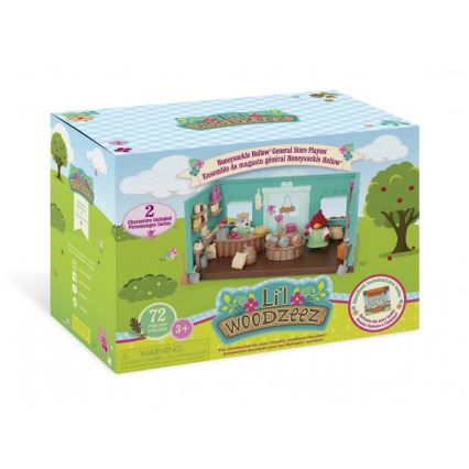 Li'l Woodzeez - Conjunto de brinquedos da mercearia