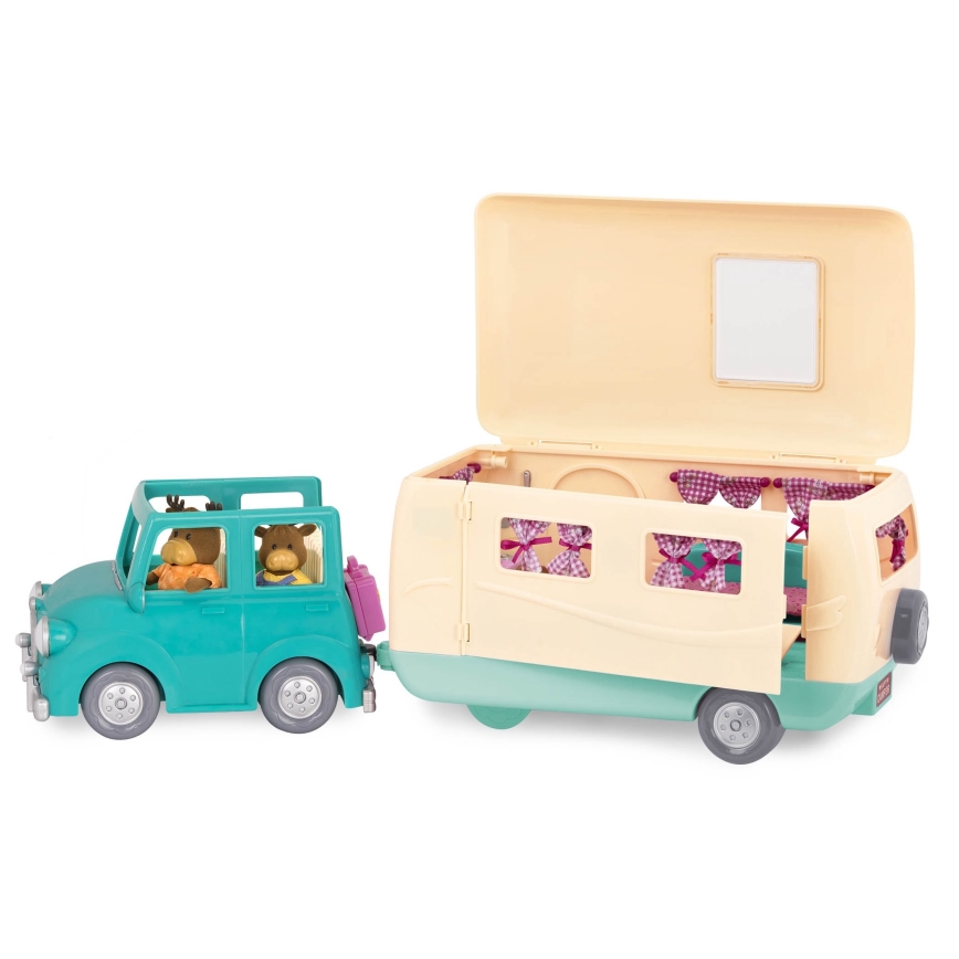 Li'l Woodzeez - Playset HAPPY CAMPER acampar