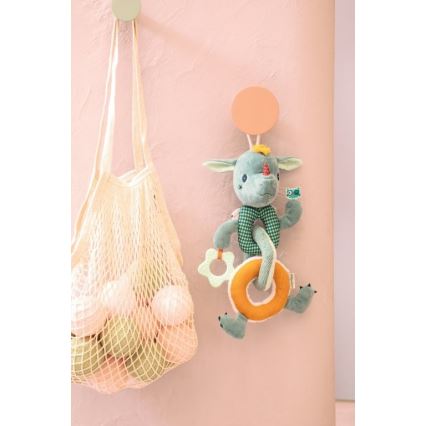 Lilliputiens - Corrente de peluche com acessório para morder dragão Joe