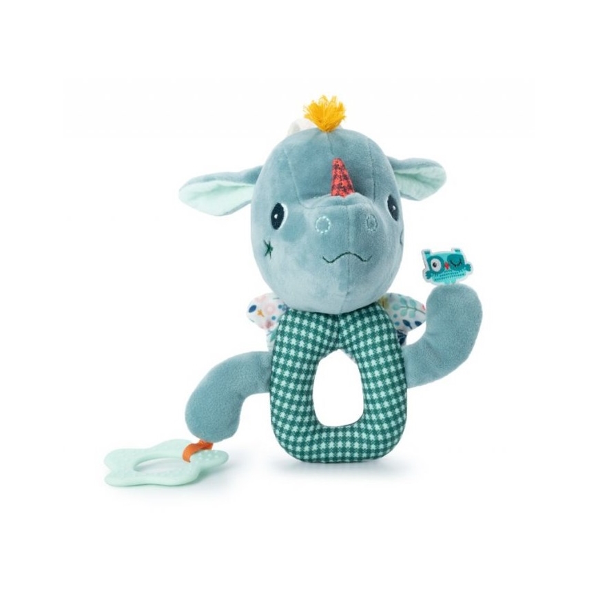 Lilliputiens - Corrente de peluche com acessório para morder dragão Joe