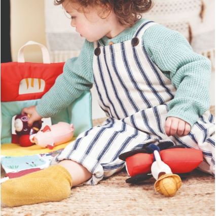 Lilliputiens - Peluche conjunto A minha primeira quinta