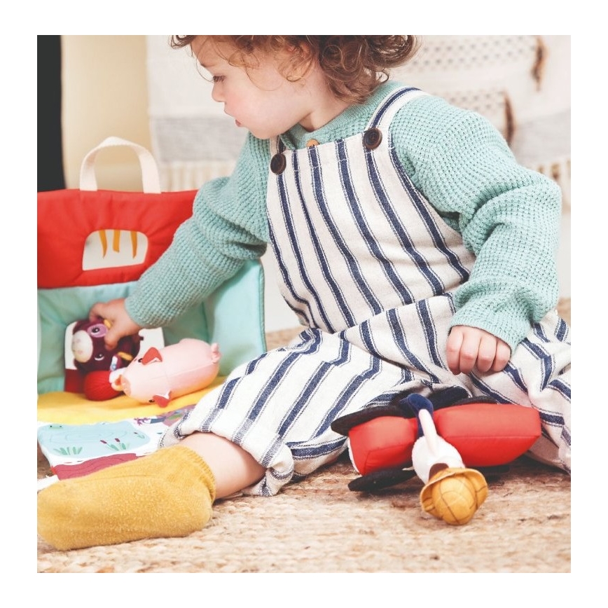 Lilliputiens - Peluche conjunto A minha primeira quinta