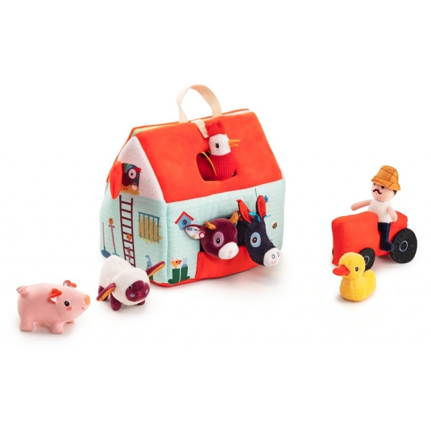 Lilliputiens - Peluche conjunto A minha primeira quinta