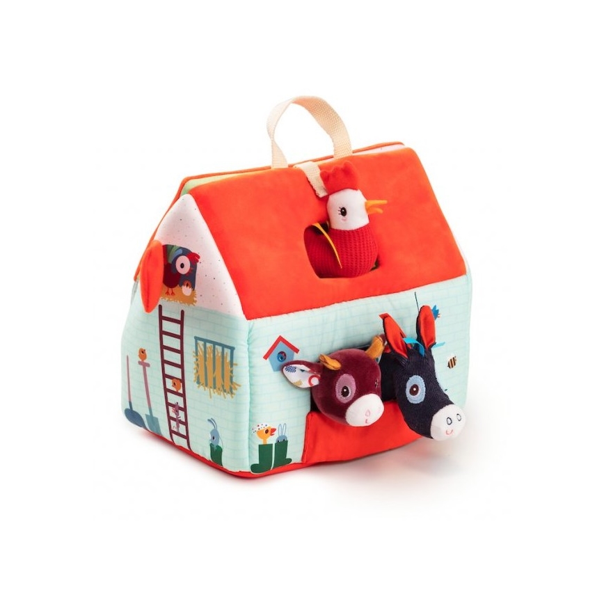 Lilliputiens - Peluche conjunto A minha primeira quinta