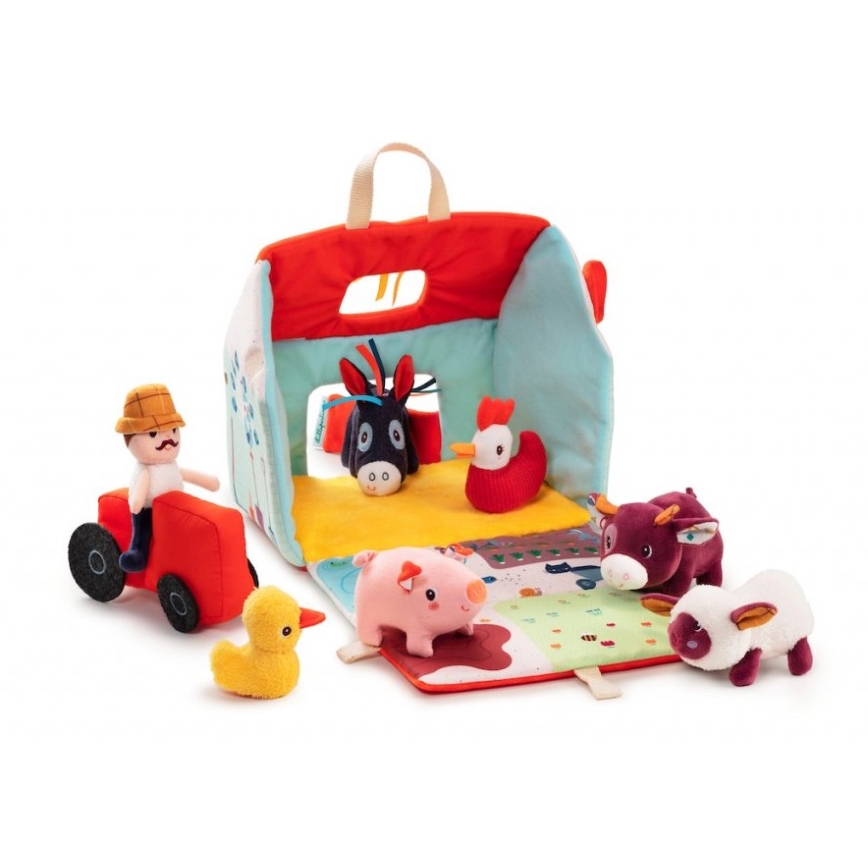 Lilliputiens - Peluche conjunto A minha primeira quinta