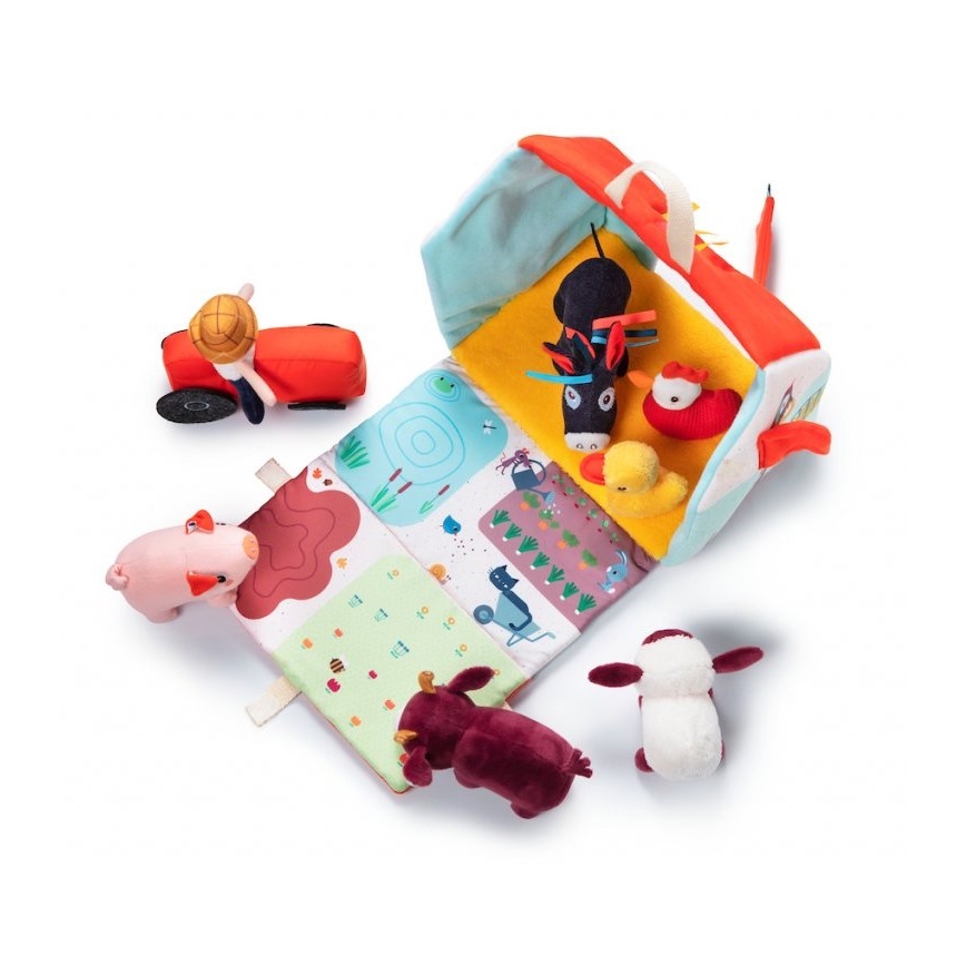 Lilliputiens - Peluche conjunto A minha primeira quinta
