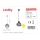 Lindby - Candelabro suspenso FRANCES 1xE27/60W/230V
