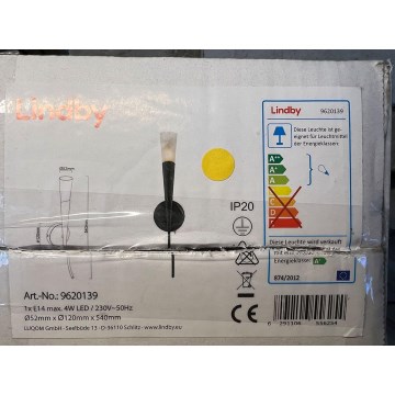 Lindby - Iluminação de parede SANDER 1xE14/4W/230V