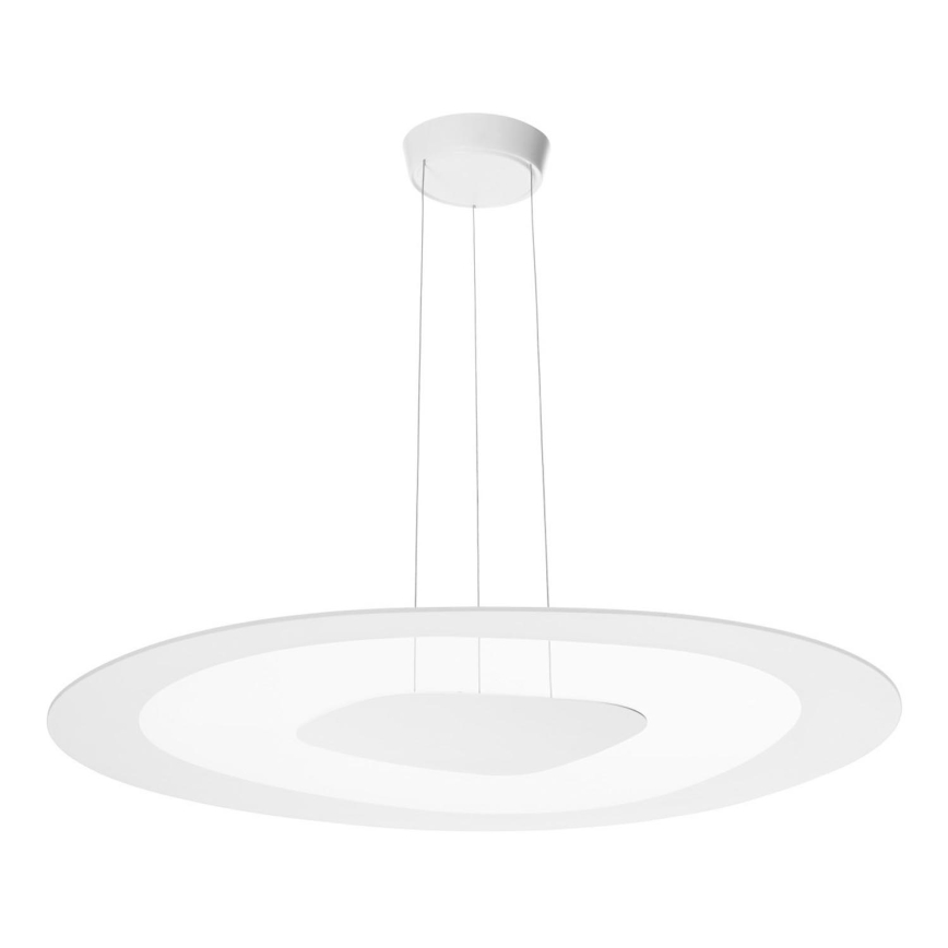 Linea Light 90349 - Candelabro suspenso LED ANTIGUA LED/46W/230V 80,8 cm CRI 90 branco