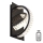 Linha Zuma - Iluminação de parede LED de cristal regulável LED/18W/230V 2700-6000K preto + comando