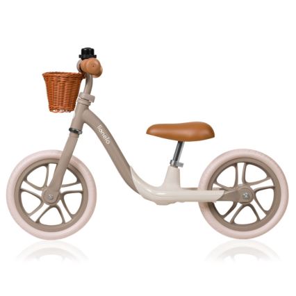 Lionelo - Bicicleta de equilíbrio ALEX PLUS bege
