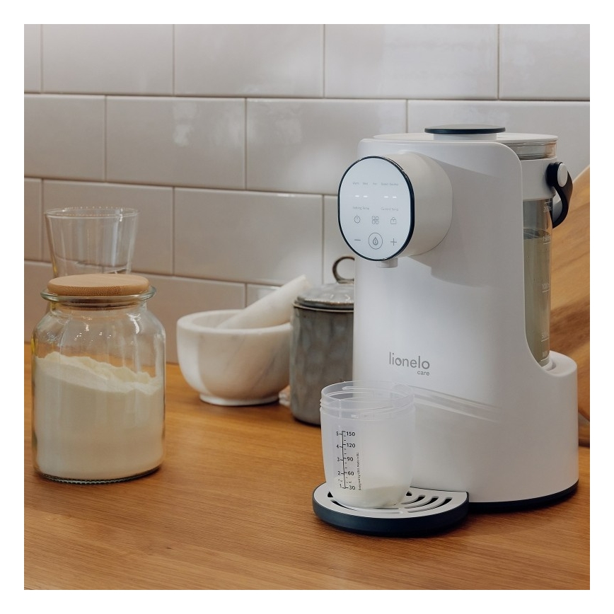 Lionelo - Aquecedor de biberões BABYPRESTO 1000W/230V branco